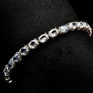 14ct‼️Tanzanite Tennis bracelet Silver 925